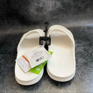 CROCS | Shoes | Nwt Crocs Classic Slides White Ms 8 Ws  display picture 3